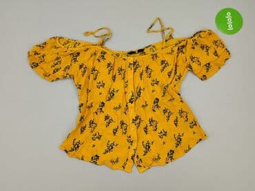 bluzka żółta w czarne paski: By very, Bluzka damska, rozmiar M — 2