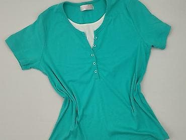 białe t shirty basic: T-shirt damski, rozmiar L — 1