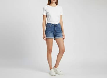 fb sister jeans mom fit: FB Sister, Szorty damskie, rozmiar S — 6