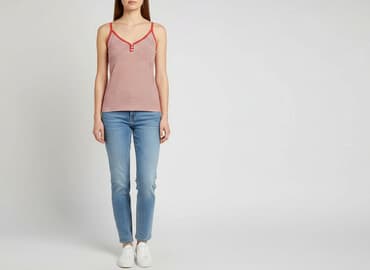 koszulki bez rękawów damskie united colors of benetton: United Colors of Benetton, Women`s T-shirt, size S — 1