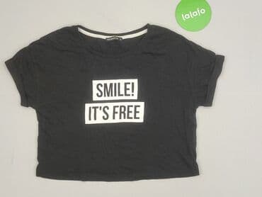 cropp bluzki z krótkim rękawem: Terranova, Top damski, rozmiar S — 2