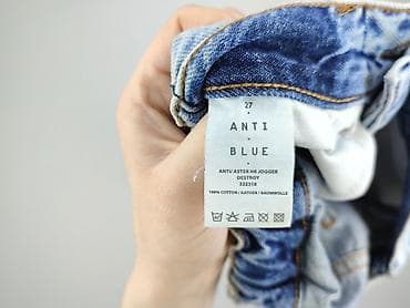 jeansy joggery: Anti Blue, Jeansy damskie, rozmiar S — 4