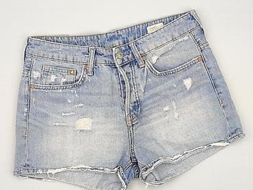 american eagle jeansy: H&M, Szorty damskie, rozmiar M — 1
