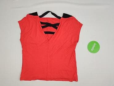 czarny top cropp: Bluzka damska, rozmiar M — 3