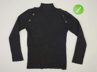 sweter z krótkim rękawem męski: Golf damski, rozmiar S — 2