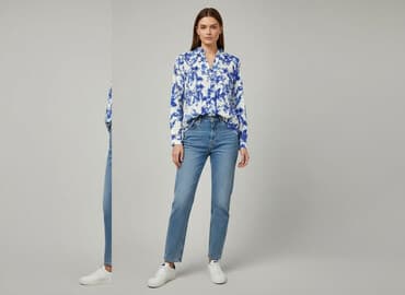 koszula damska z napisami: Women`s shirt, size M — 1