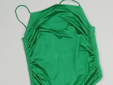 zielona koszulka zara: Sinsay, Top damski, rozmiar L — 1