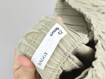 spodnie baggy damskie jeans: Sinsay, Spodnie materiałowe damskie, rozmiar XL — 4