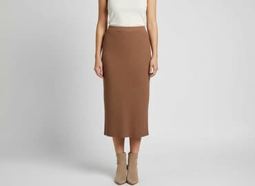 prążkowane spódnice: Sinsay, Women`s skirt, size 2XL — 1