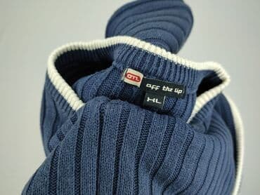 vans kurtka zimowa: Off-White, Sweter dla mężczyzn, XL — 4