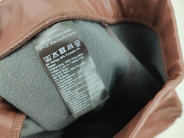 koszula damska z eko skóry: NLY Trend, Material trousers for women, size XS — 6