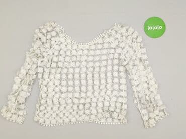 jakie rajstopy do bialej sukienki: Women's blouse, size S (EU 36) — 3