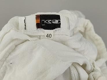 biale trampki tommy: Iska, Spodnie materiałowe damskie, rozmiar M — 5