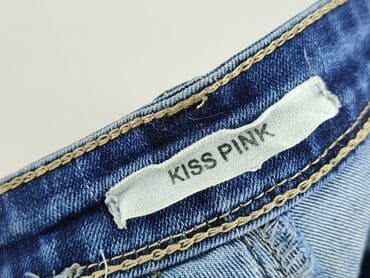 bershka spodnie hello kitty: Kiss Pink, Jeansy damskie, rozmiar S — 4