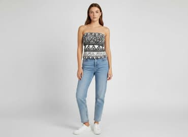 stradivarius top siateczkowy: Reserved, Top damski, rozmiar M — 1