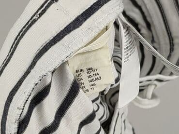 biale rajstopy niemowlece: Shorts, H&M, 11 years, 146, condition - Very good — 4