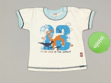 koszulki z barcelony: T-shirt, 9-12 months, condition - Very good — 2