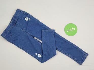 steve madden kurtka z futerkiem: Spodnie jeansowe, Sinsay, 5-6 lat, 116, stan - Bardzo dobry — 2