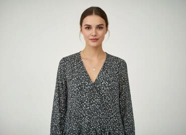 sukienki wiskoza midi: Sukienka damska, rozmiar S — 1