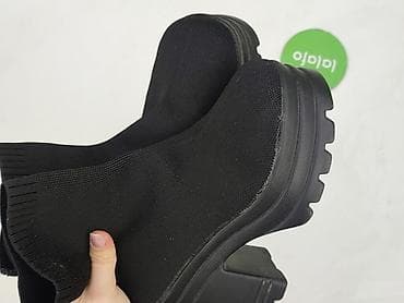 trampki na platformie h: Botki damskie, rozmiar 36 — 5