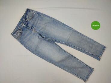 spodnie jeansy z wysokim stanem: DENIM JEANS, Jeansy damskie, rozmiar XS — 2