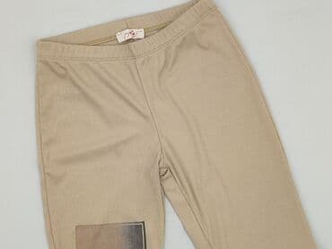 Women: Material trousers for women, size S (EU 36) — 1