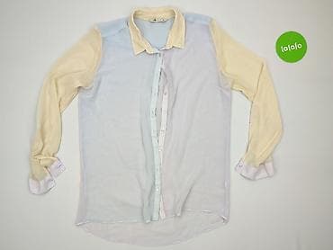 blekitna: Bershka, Koszula damska, rozmiar M — 2