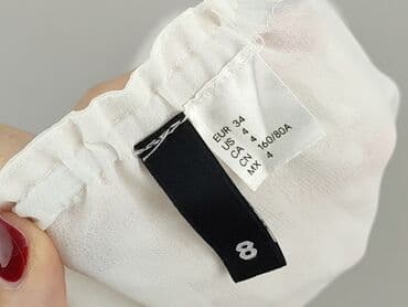 bluzki damskie dopasowane: H&M, Bluzka damska, rozmiar XS — 4