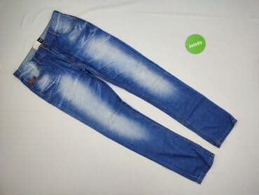 przecierane spodnie: House of Denim, Jeansy dla mężczyzn, M — 2