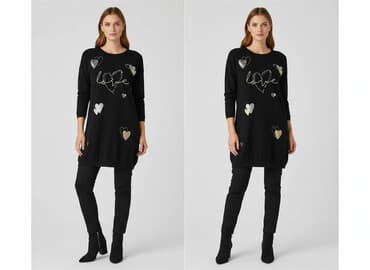 ozdobne skarpety świąteczne: Mohito, Sukienka damska, rozmiar S — 6