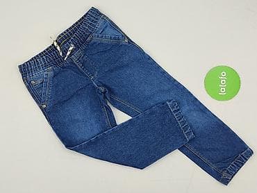dżinsy c: Spodnie jeansowe, Pepco, 4-5 lat, 110, stan - Bardzo dobry — 2