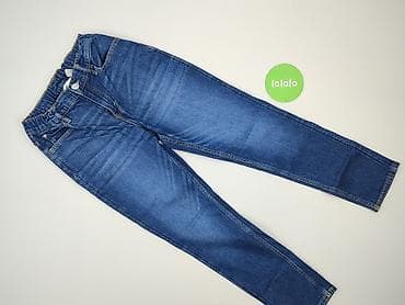 mango bluzki: Spodnie jeansowe, H&M, 12 lat, 152, stan - Idealny — 2