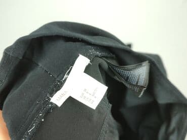 spodnie z piórami hm: H&M Mama, Spodnie materiałowe damskie, M — 4