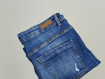 przetarte jeansy damskie: Jeansy damskie, rozmiar M — 5