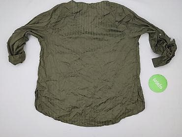 clockhouse basic t shirt: H&M L.O.G.G., Women's blouse, size XL — 4