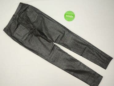 spodnie z zamkiem z boku h m: H&M, Spodnie materiałowe damskie, rozmiar XS — 4