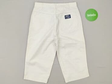 krótkie spodenki robocze białe: Spodnie 3/4 damskie, rozmiar S — 3