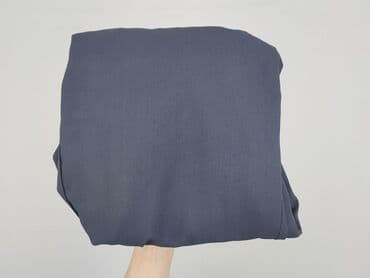 szare szerokie jeansy: Spodnie materiałowe damskie, rozmiar S — 6