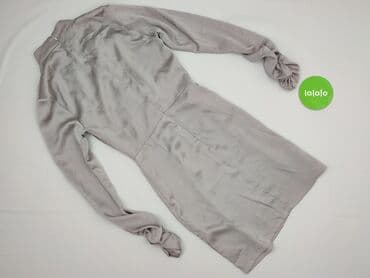 srebrna sukienki: Sukienka damska, rozmiar M — 4