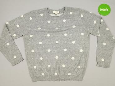 w grochy: H&M L.O.G.G., Sweter damski, rozmiar M — 2
