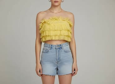 body na cienkich ramiączkach zara: Zara, Top damski, rozmiar S — 7