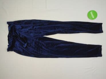 Women: Material trousers for women, size M (EU 38) — 2