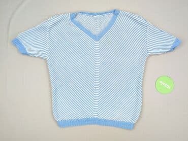 sweter w paski: Sweter damski, rozmiar 4XL — 2