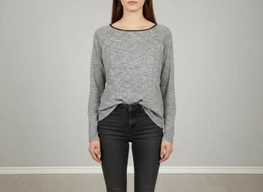 ccc buty srebrne: Bluzka damska, rozmiar S — 6