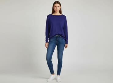 bluzki nietoperz plus size: CAMAIEU, Sweter damski, rozmiar S — 6
