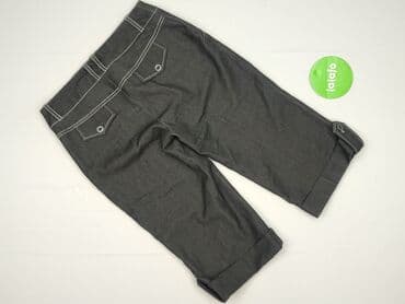 legginsy woskowane push up: Spodnie 3/4 damskie, S — 3