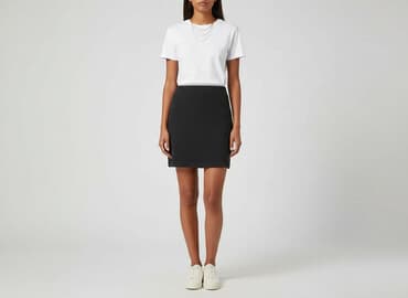 czarna spódnica hm: H&M, Spódnica damska, rozmiar M — 6