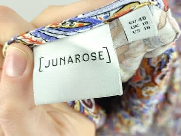 sukienki midi plus size: Junarose, Sukienka damska, rozmiar 3XL — 4