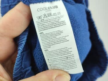 woskowane spodnie czarne: Sweatpants, Cool Club, 7 years, 122, condition - Very good — 5