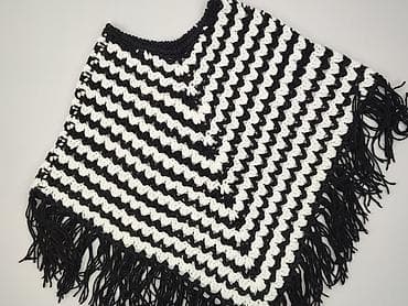 Hand Knitted, Ponczo damskie, rozmiar One size